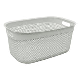 Droplette Ice Grey 33L Laundry Basket