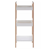 ARLA Bathroom Shelf Unit With Birchwood Frame