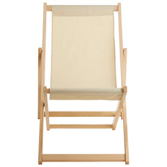 Beauport Cream Deck Chair