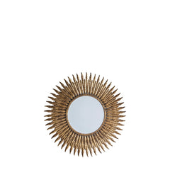 Quill Gold Feather Mirror 62cm