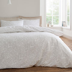 Bianca Woodland Natural 200TC Cotton Reversible Duvet Set