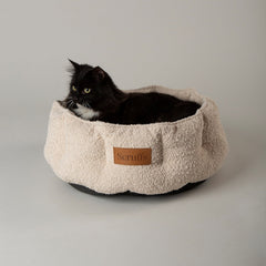 Scruffs Boucle Ivory Cat Bed