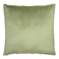 Bobble Olive Large Velvet Cushion (55cm x 55cm)