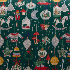 Christmas Ornaments Festive Reversible Duvet Set