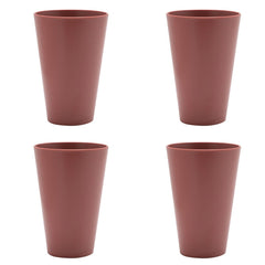 Country Living Set of 4 RPET Cups - Terracotta