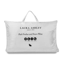 Laura Ashley Luxury Cotton Duck Down Pillow