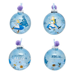 Disney Alice In Wonderland Set of 7 Baubles