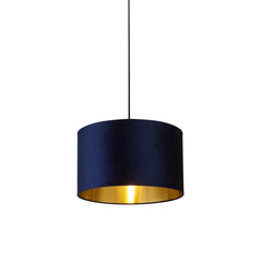 Navy Velvet Light Shade (40cm)