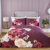 Eliza Bloom Heather Velvet Duvet Set