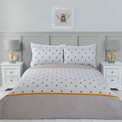 Honey Bee Reversible Super Soft Duvet Set