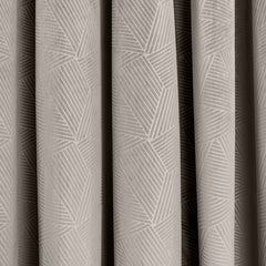 Midnight Stone Embossed Velvet Thermal Eyelet Door Curtain