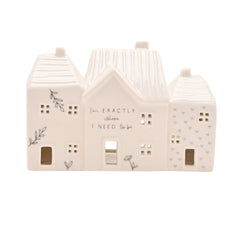 Moments Ceramic House Tealight Holder Where I Need To Be