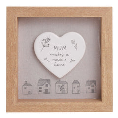 Moments Framed Plaque Mum Home