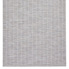 Santa Monica A041 Beige Stripe Outdoor Rug