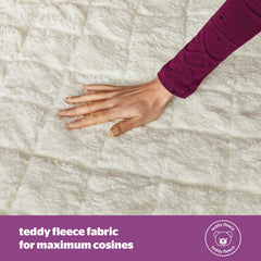Silentnight Comfort Control Teddy Fleece Electric Blanket