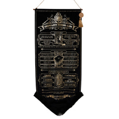 Harry Potter School List Alumni Hanging Banner
