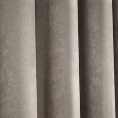 Strata Natural Dim Out Eyelet Curtains