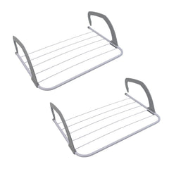 Over Door Radiator Clothes Drying Airer 3m (Pack of 2)