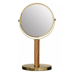 Cassini Gold Finish Iron Table Mirror