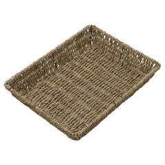 Set of 6 Seagrass Rectangular Storage Tray