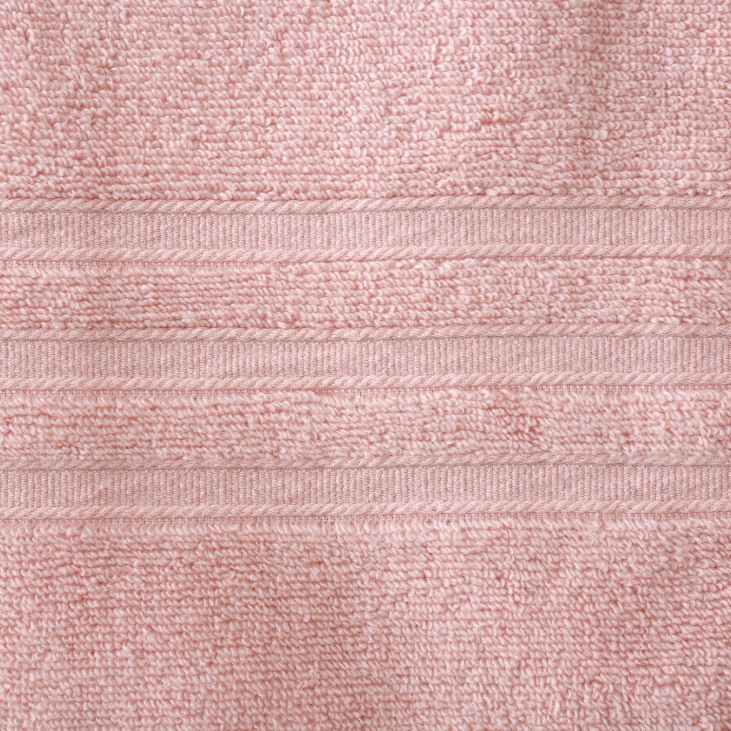 Catherine Lansfield Zero Twist Pink Cotton 6 Piece Towel Bale Set