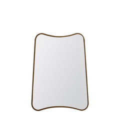 Kurva Gold Rectangle Mirror