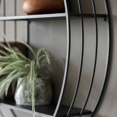 Markham Metal Round Wall Unit