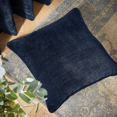 Hyperion Interiors Selene Deep Blue Cushion (55cm x 55cm)