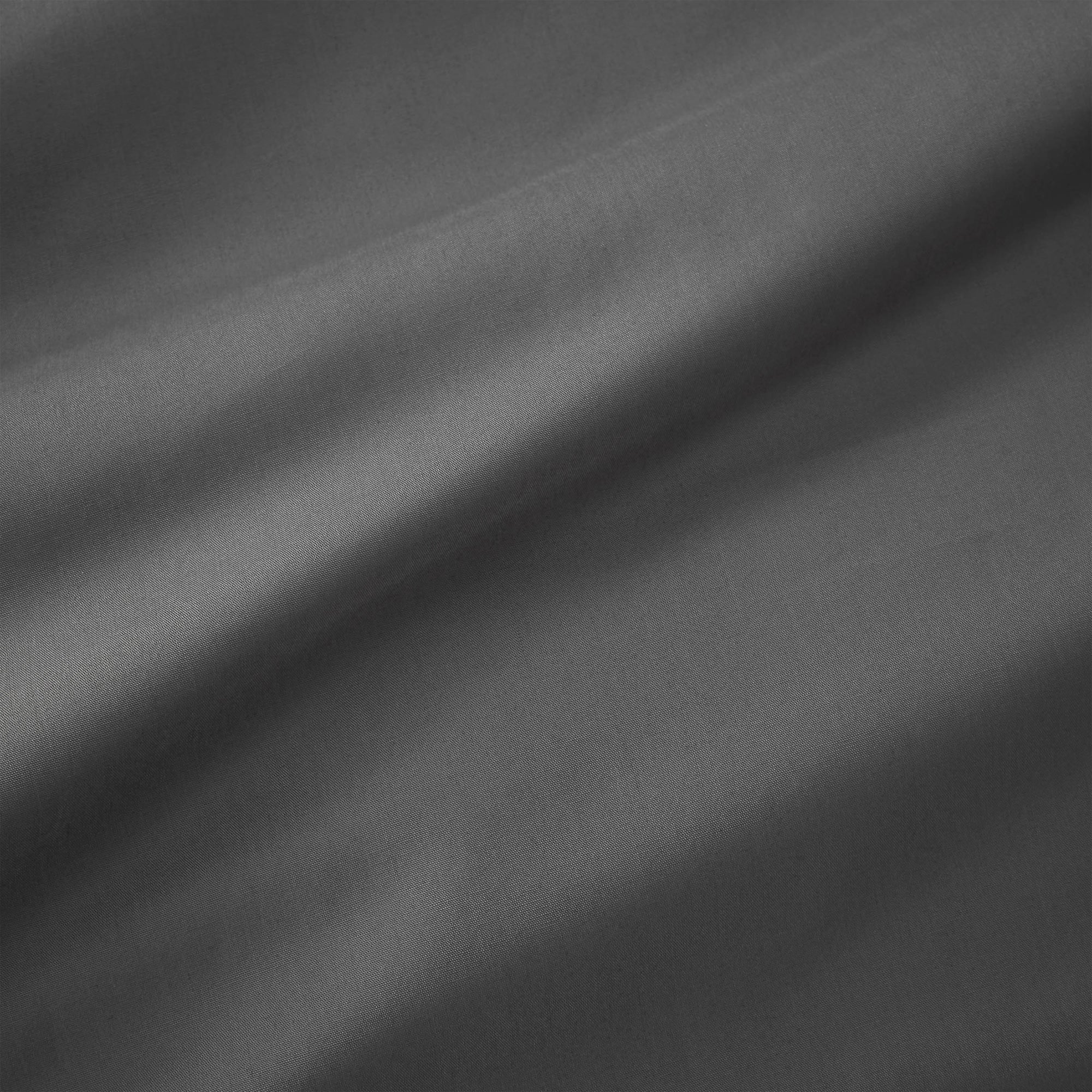 Bianca Charcoal Grey 180TC Egyptian 100% Cotton Deep (34cm) Fitted Sheet