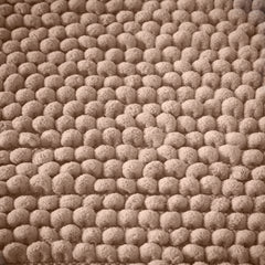 Bianca Aspen Natural Bobble Bath Mat