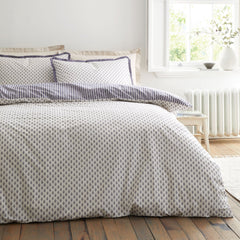 Bianca Amelie Blue 200TC Cotton Reversible Duvet Set