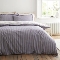 Bianca Amelie Blue 200TC Cotton Reversible Duvet Set