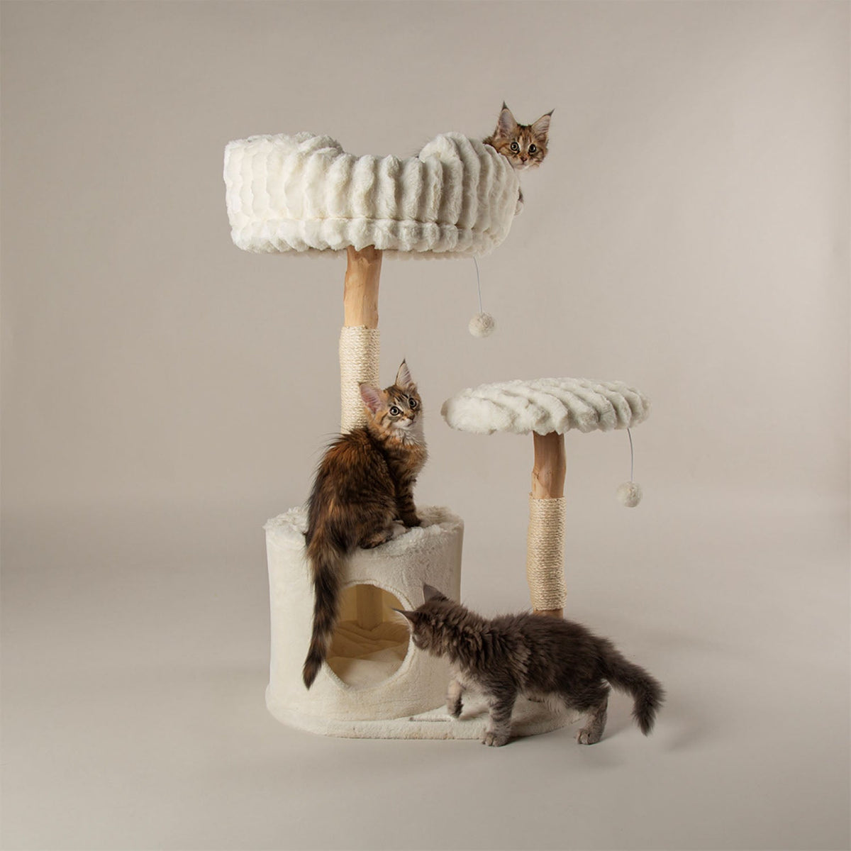 Scruffs Colorado Cream Cat Scratching Tree