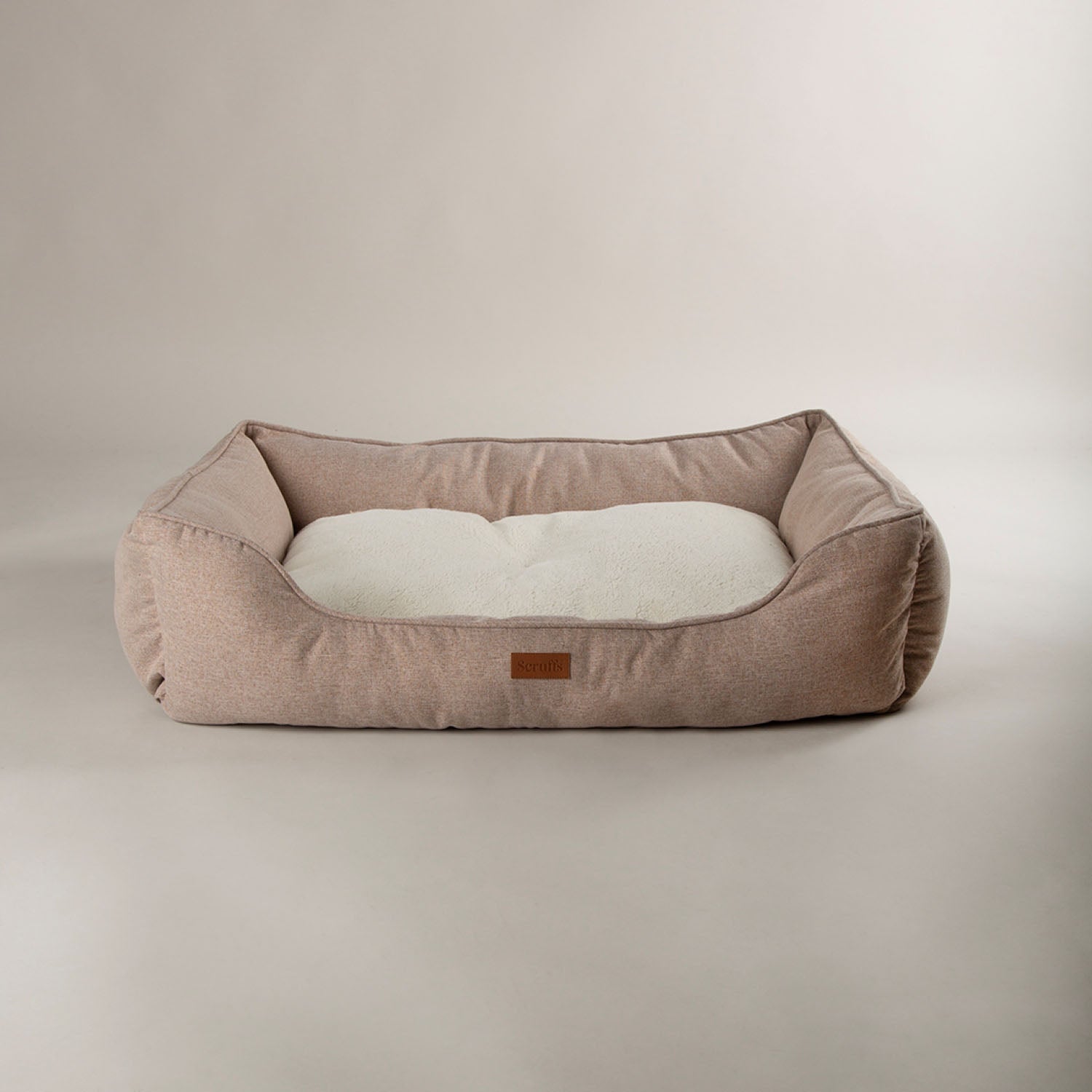 Scruffs Harmony Tan Dog Box Bed