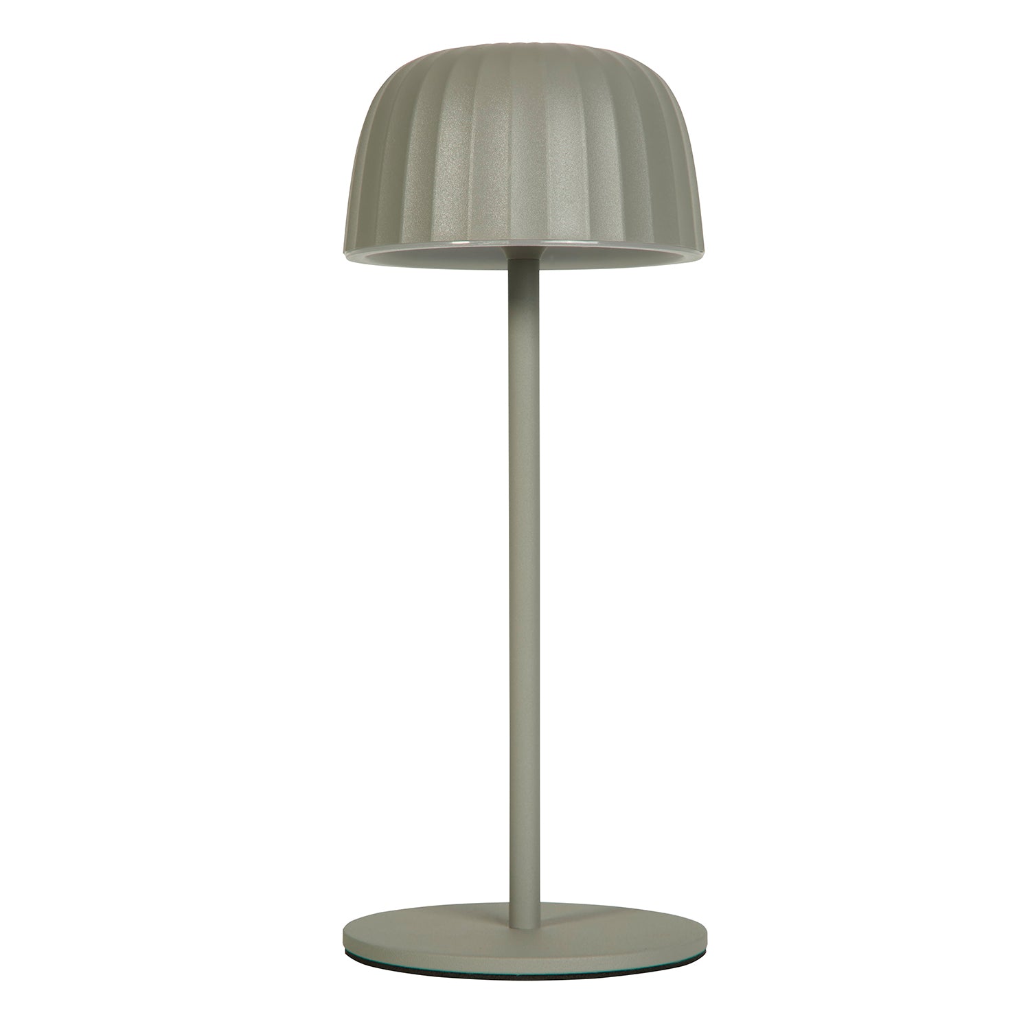 Grey Pearl Sleek Rechargeable Portable Outdoor Table Lamp