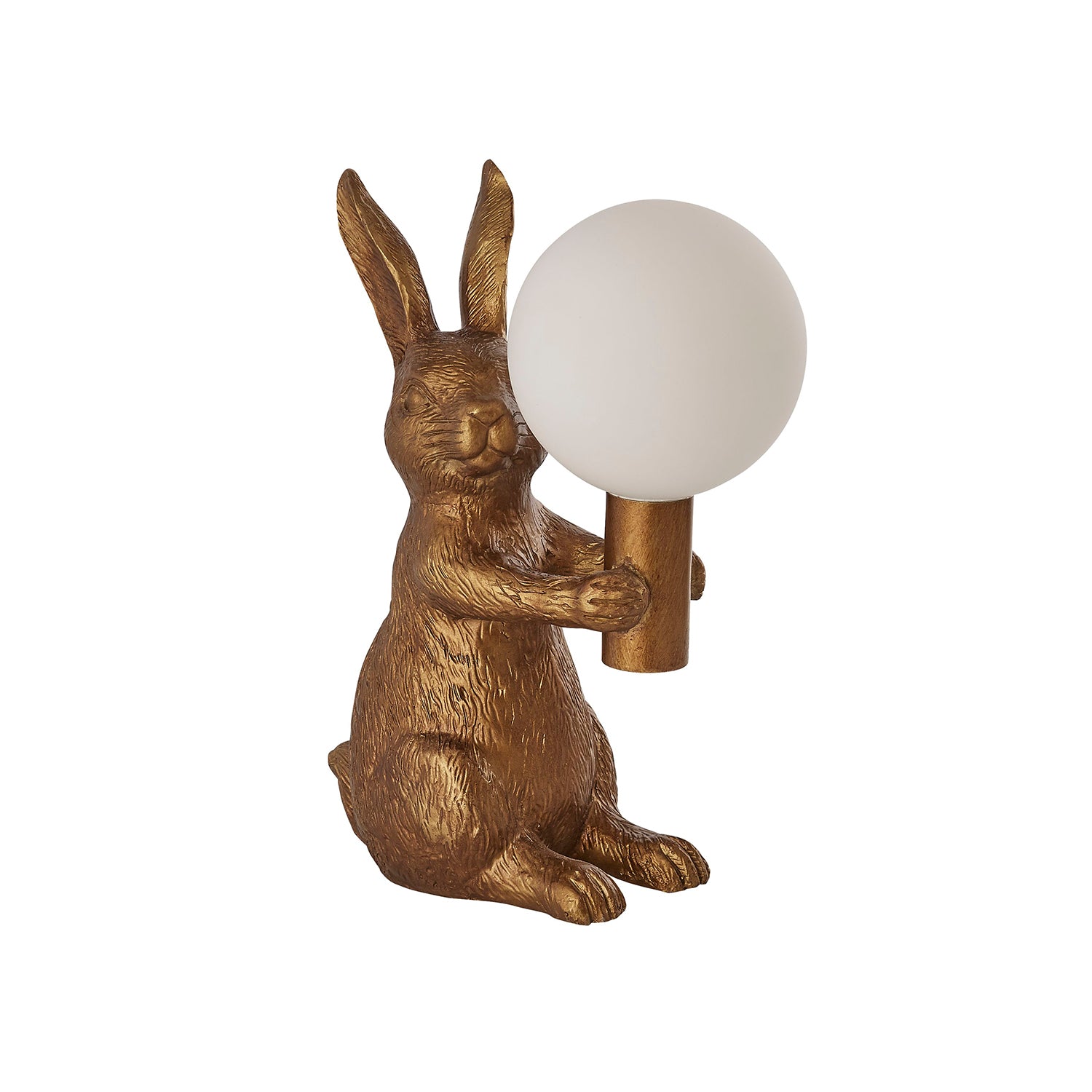 Gold Rabbit Table Lamp