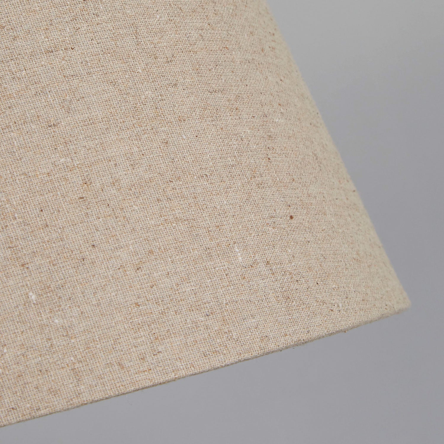 Oakfield Natural Linen Tapered Easy Fit Drum Light Shade
