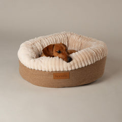 Scruffs Ellen Tan Pet Donut Bed