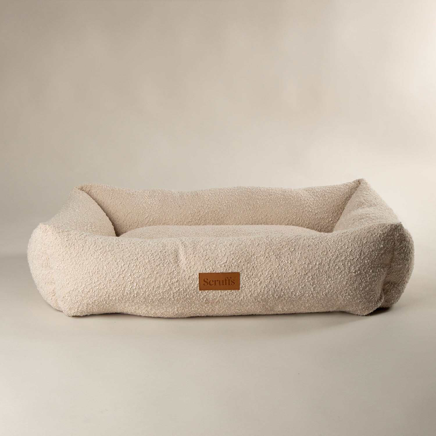Scruffs Boucle Ivory Dog Bed