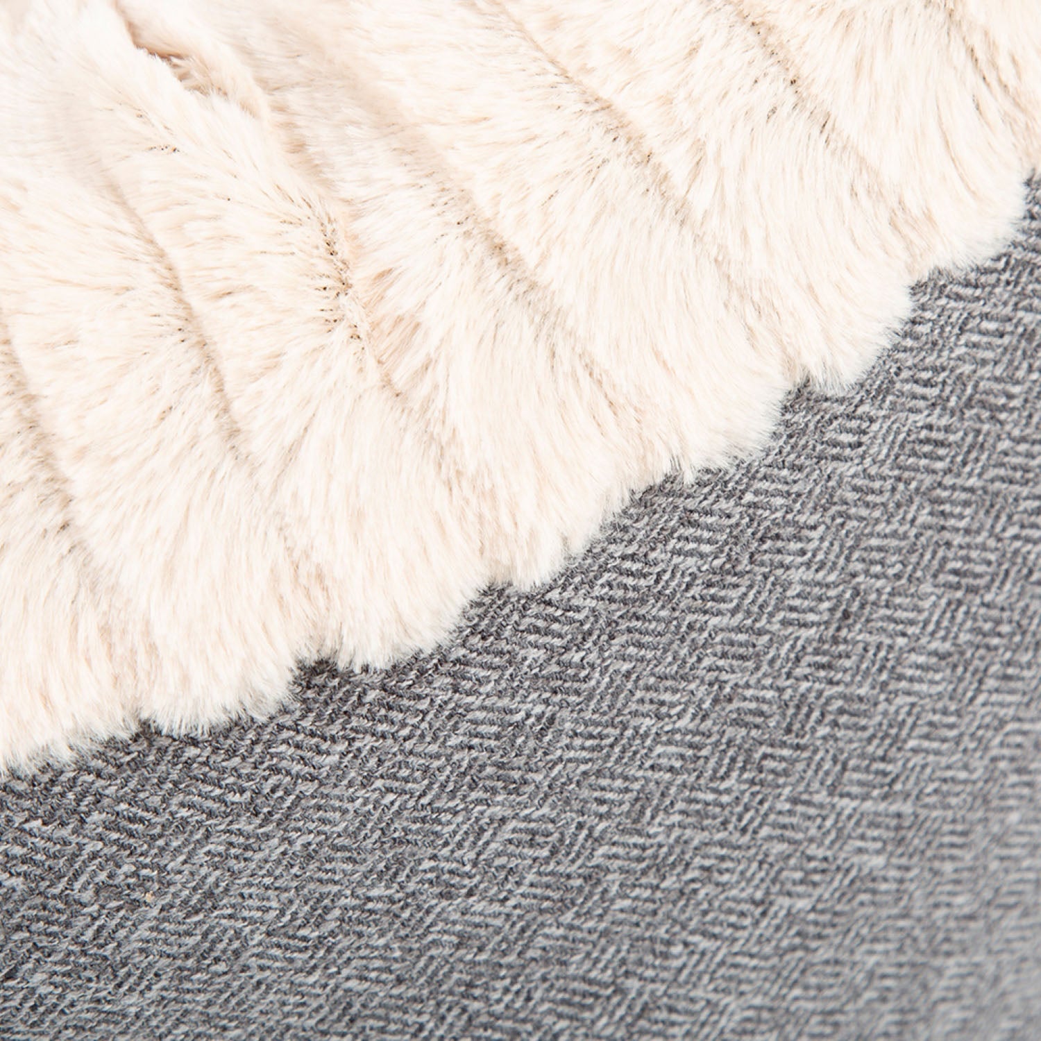 Scruffs Ellen Light Grey Pet Donut Bed