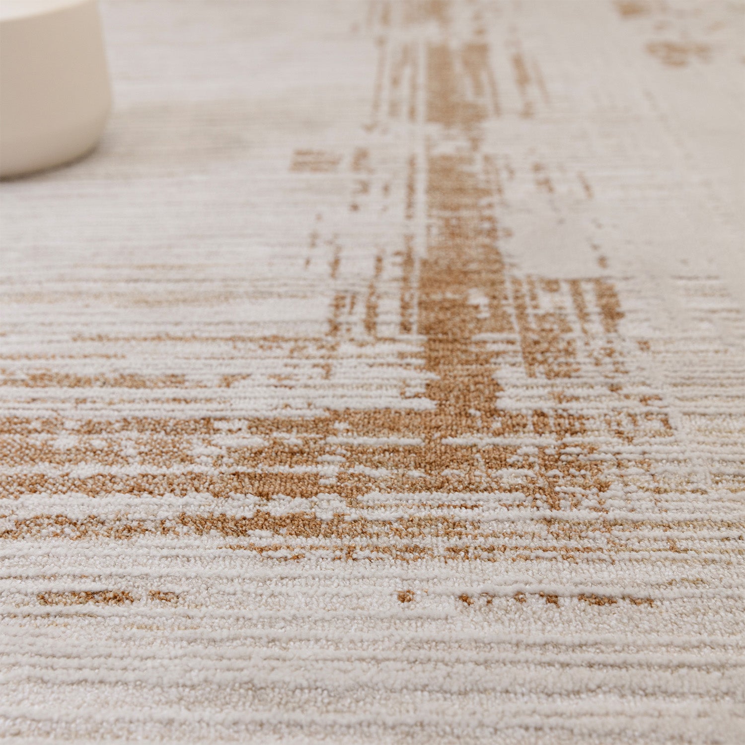 Anders AN05 Boho Abstract Border Natural Rug