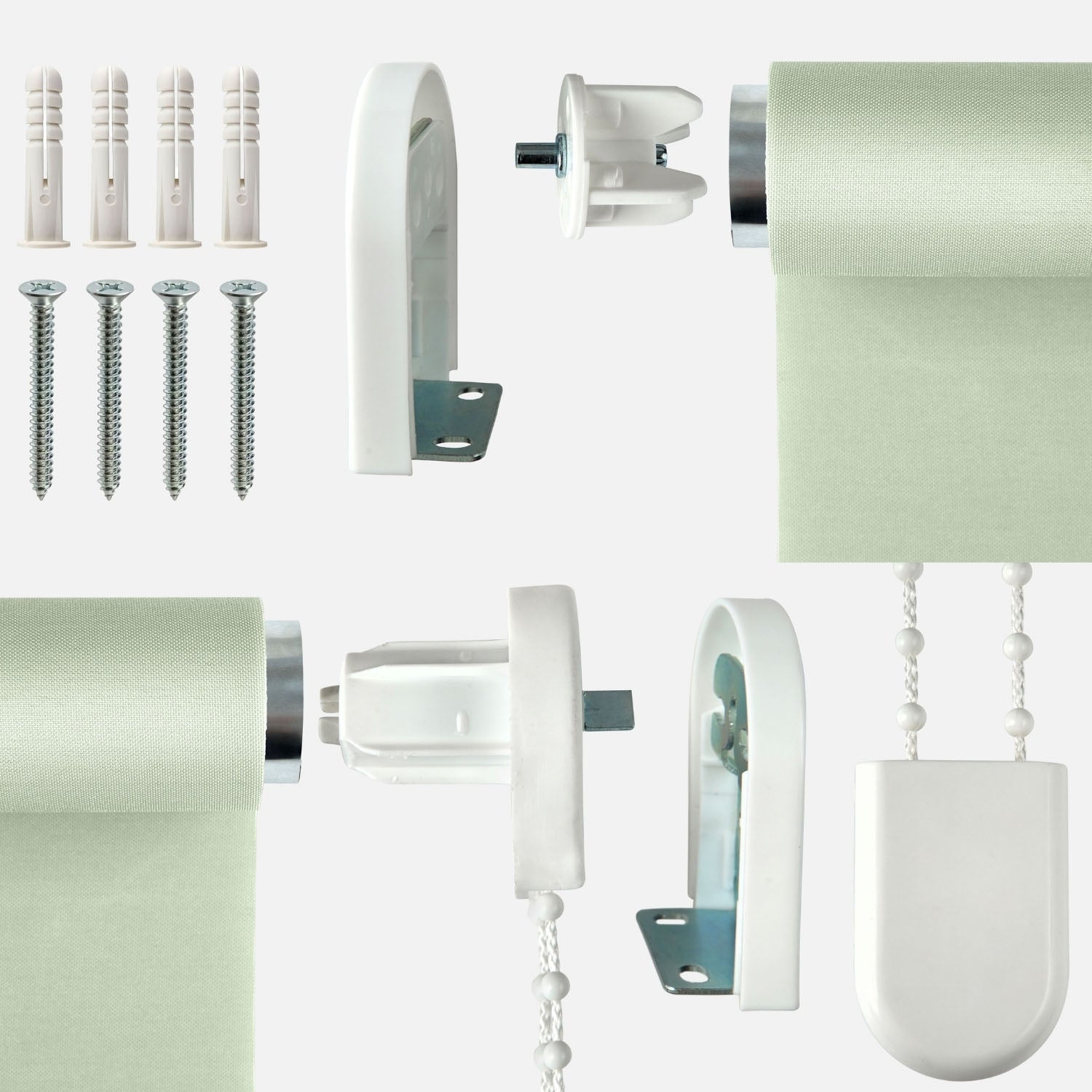 Sage Green Blackout Roller Blind
