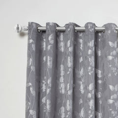 Chrome Bling Diamond Extendable Curtain Pole