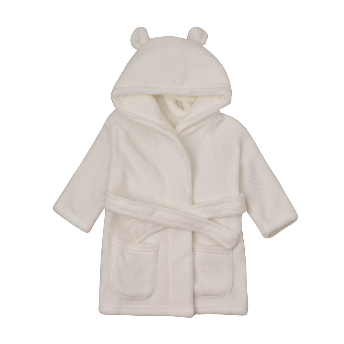 Bambino Baby's First Dressing Gown - White 3-6 Months