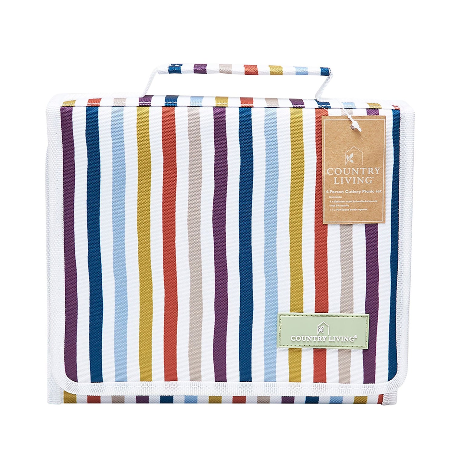 Country Living 4-Person Picnic Cutlery Set