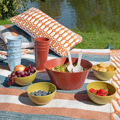 Country Living Set of 4 RPET Cups - Terracotta