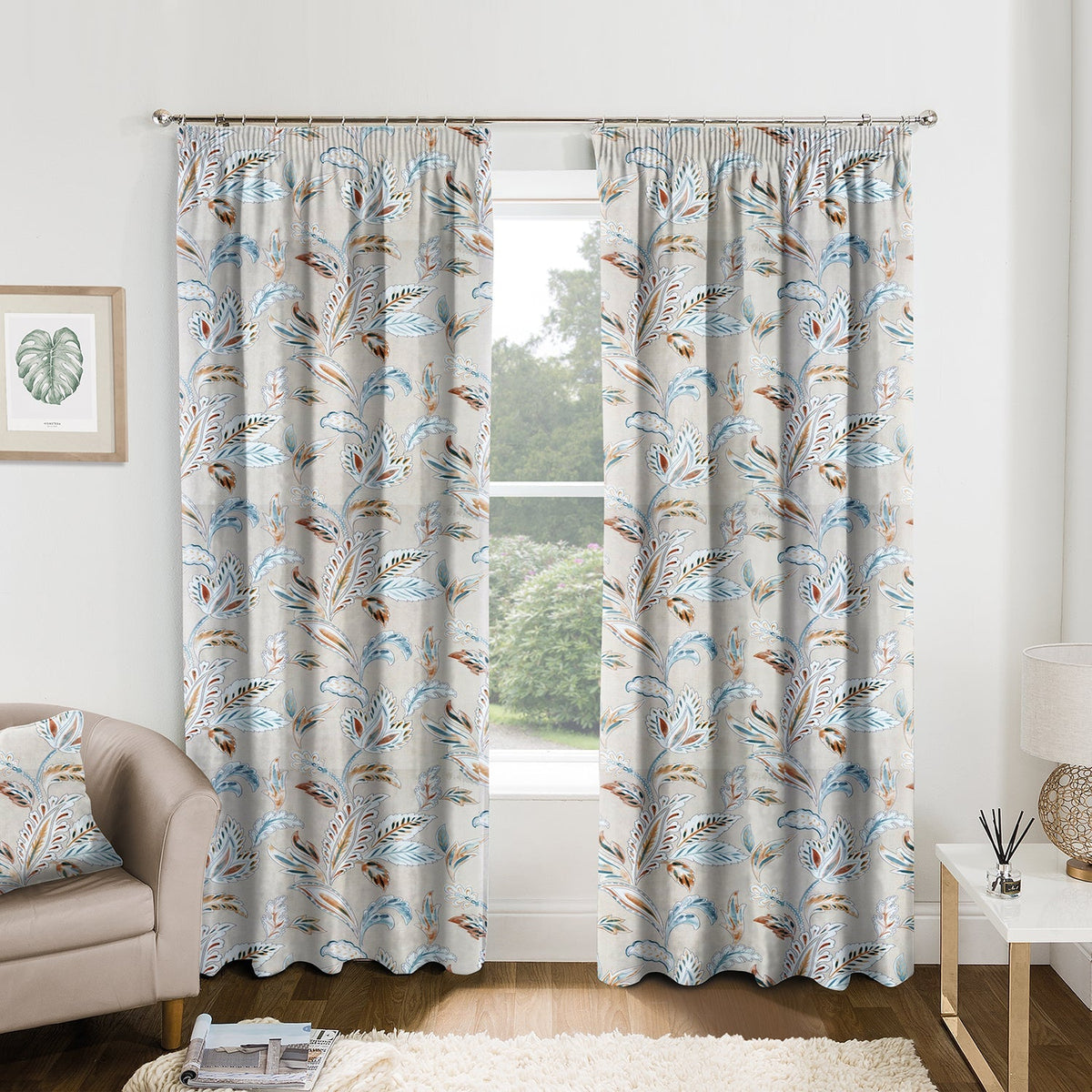 Cordoba Autumn Made to Measure Curtains