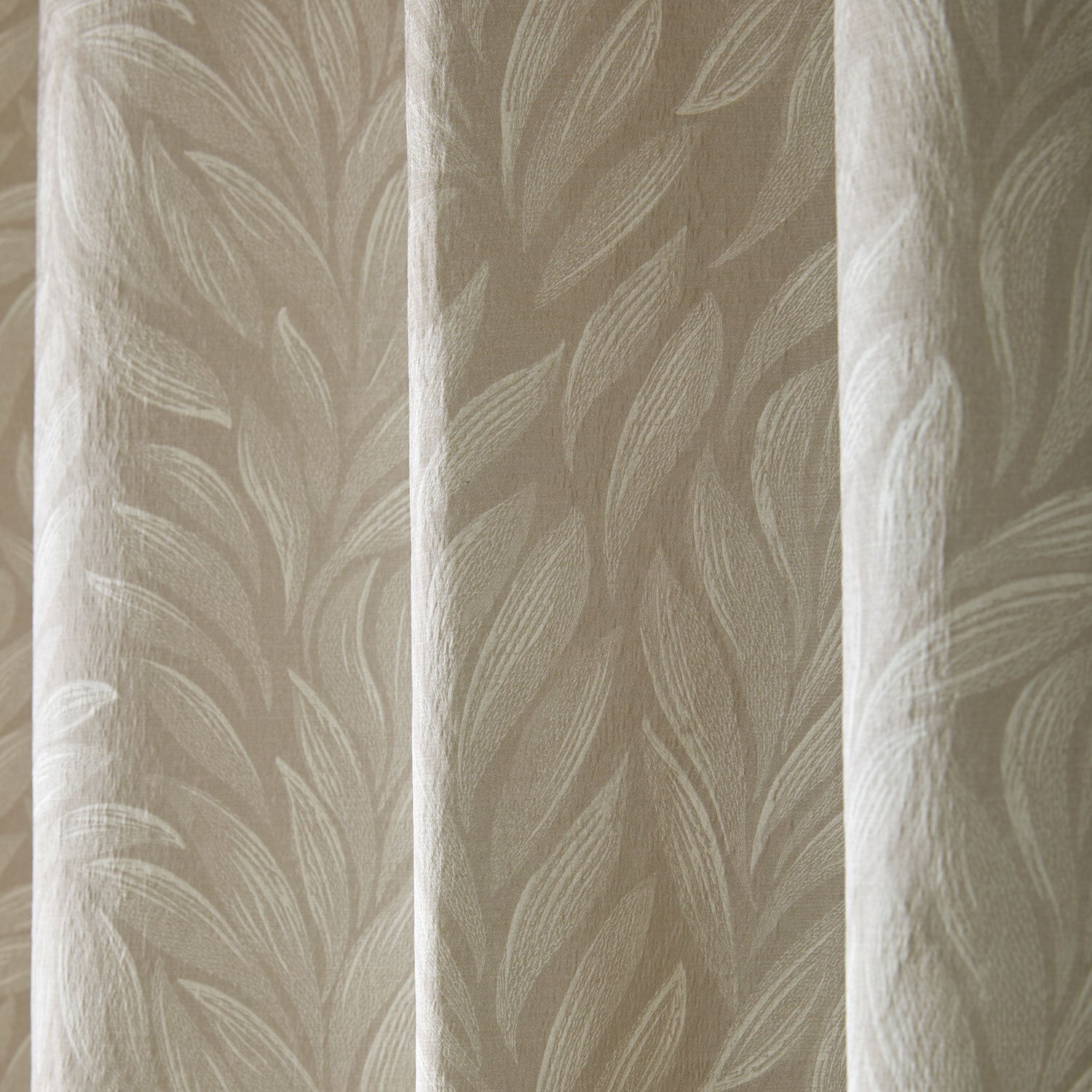 Laura Ashley Coulderton Natural Eyelet Curtain