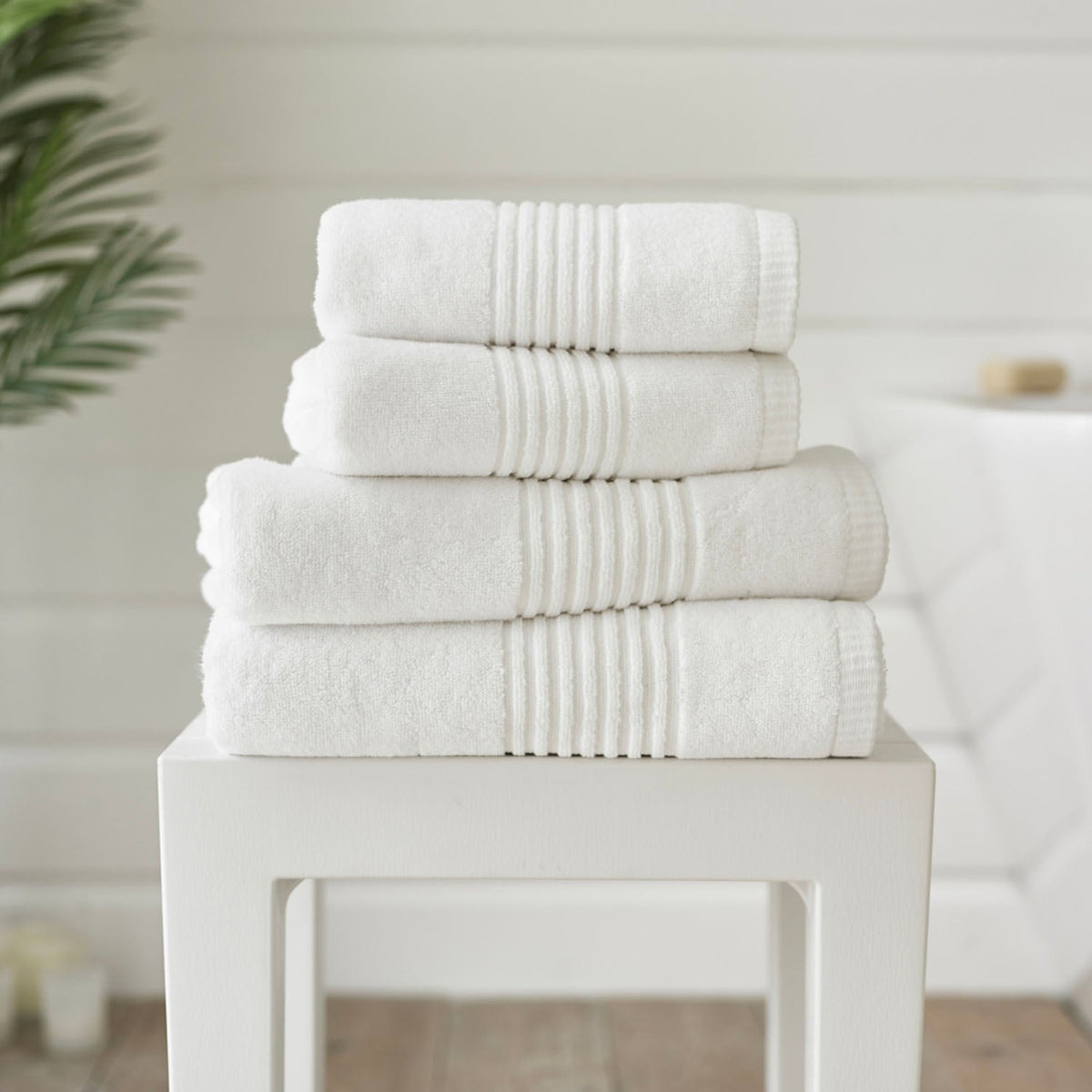 Deyongs White Quik Dri Cotton Towels
