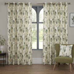 Bamford Fennel Eyelet Curtains